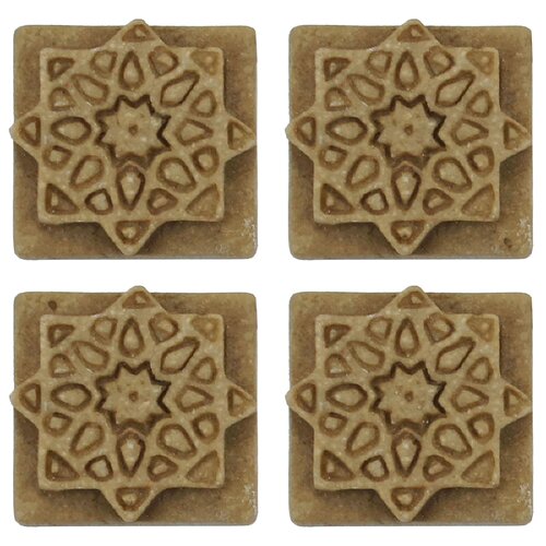 EliteTile Milton 1.2 x 1.2 Medallion Mosaic Pin Insert Wall Tile in