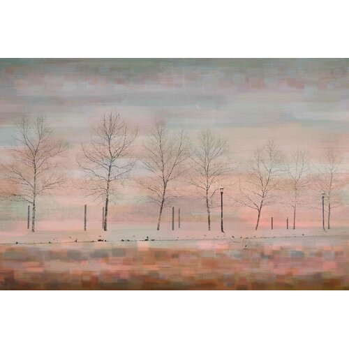 Pink Horizon Graphic Art on Wrapped Canvas by ParvezTaj