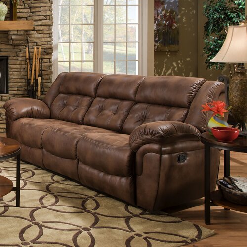 Wisconsin Beautyrest Motion Sofa by Simmons Upholstery