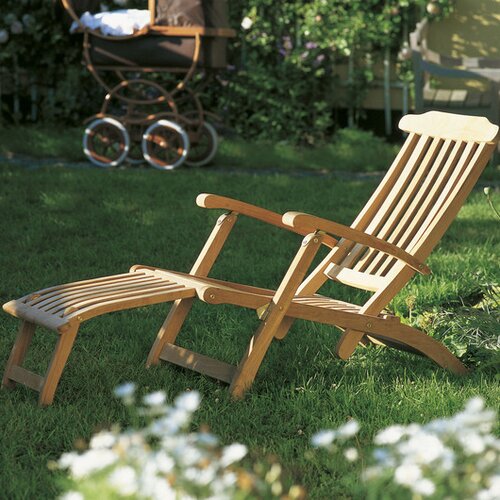 Skagerak Denmark Steamer Adjustable Back Deck Chair