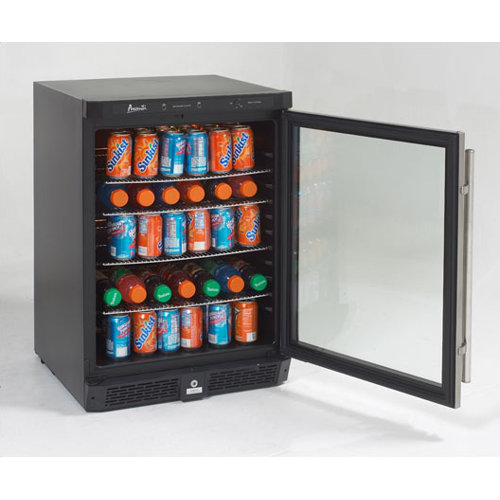 4.8 cu. ft. Undercounter Beverage Center with Glass Door Wayfair