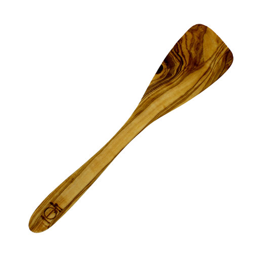 French Home 12inch Olive Wood Arched Spatula & Reviews Wayfair