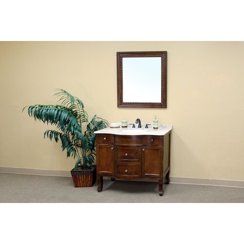 Bellaterra Home Wheeler 39 Single Bathroom Vanity Set