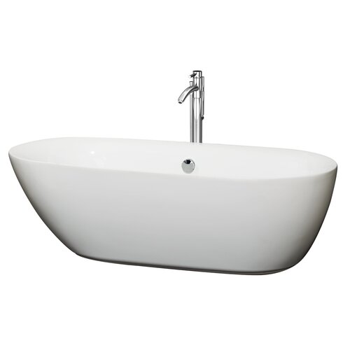 Melissa 71 x 33 Soaking Bathtub by Wyndham Collection