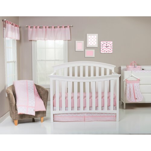 Trend Lab Pink Sky 3 Piece Crib Bedding Set & Reviews | Wayfair