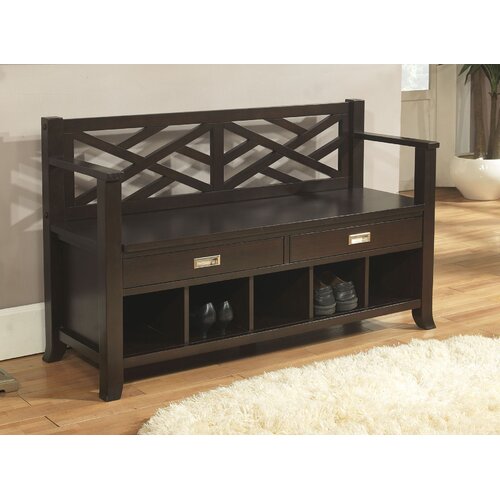 Simpli Home Sea Mills Entryway Bench