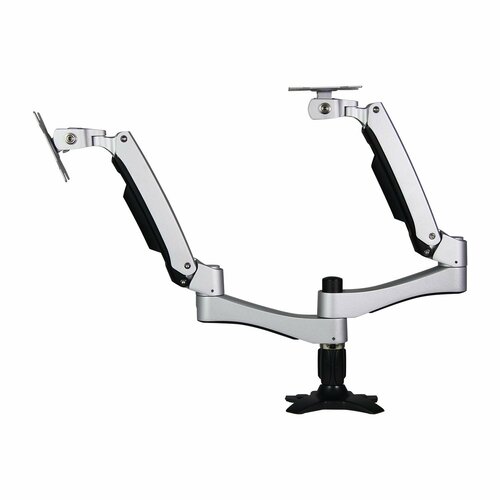 Dyconn Washington Dual Tilt/Swivel/Articulating Arm Universal Desktop