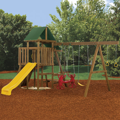 Playstar Rival Qualifier Swing Set & Reviews Wayfair
