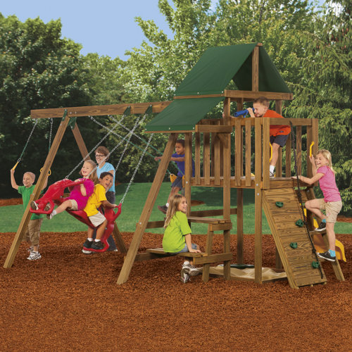 Playstar Rival Qualifier Swing Set & Reviews Wayfair