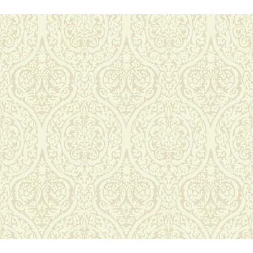 Waverly Small Prints Bedazzled 33 x 20.5 Damask Wallpaper by York