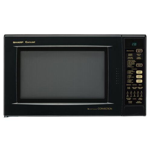 Sharp 1.5 Cu. Ft. 900W Countertop Microwave with Convection