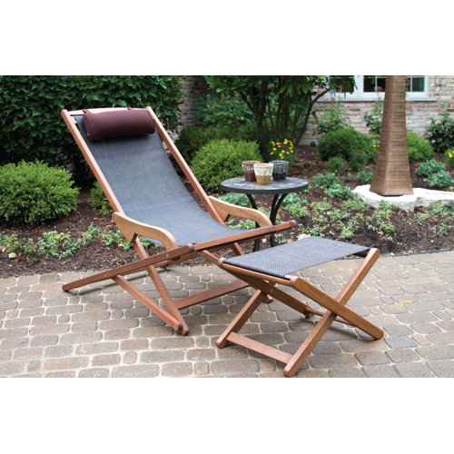 Outdoor Interiors Sling Ottoman & Reviews Wayfair