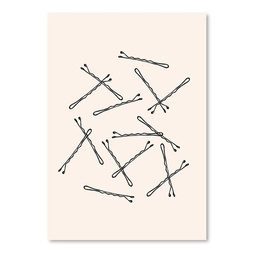 Bobby Pins Graphic Art by Americanflat