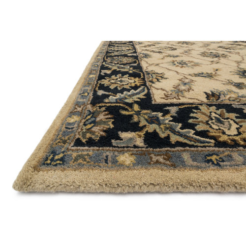 Loloi Rugs Fairfield Ivory/Navy Area Rug & Reviews Wayfair