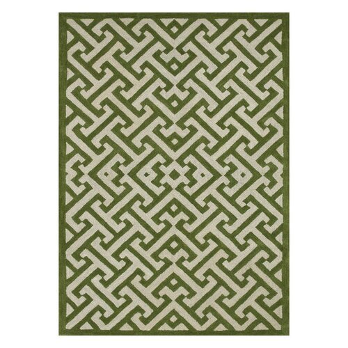 Brighton Lawn Green/Ivory Area Rug by Loloi Rugs