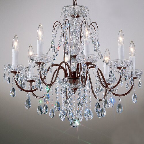 Classic Lighting Daniele 8 Light Chandelier