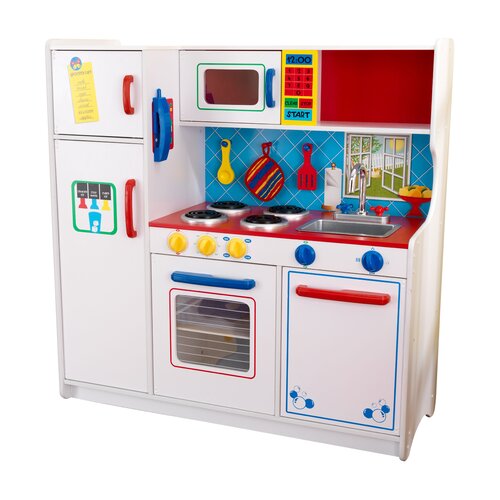 kidkraft let's cook wooden kitchen