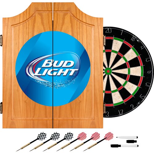 Bud Light Dart Cabinet by Trademark Global