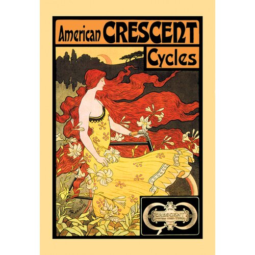 Buyenlarge American Crescent Cycles by Fred Winthrop Ramsdell Vintage