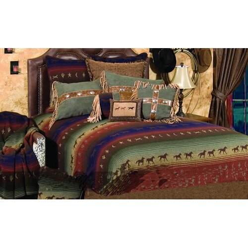 Wooded River Mustang Canyon Bedspread Collection