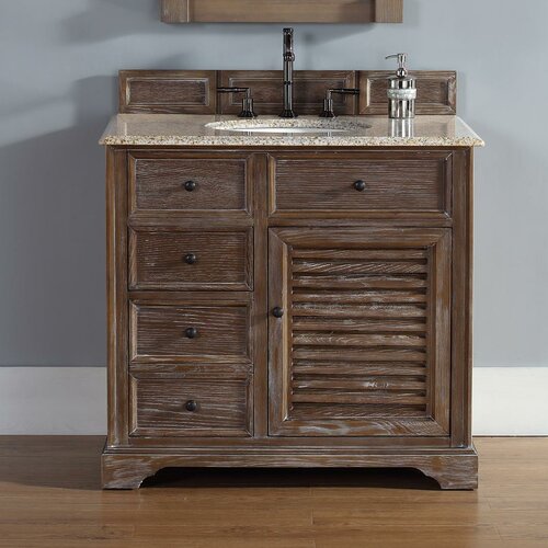 James Martin Furniture Savannah 36 Single Bathroom Vanity Set