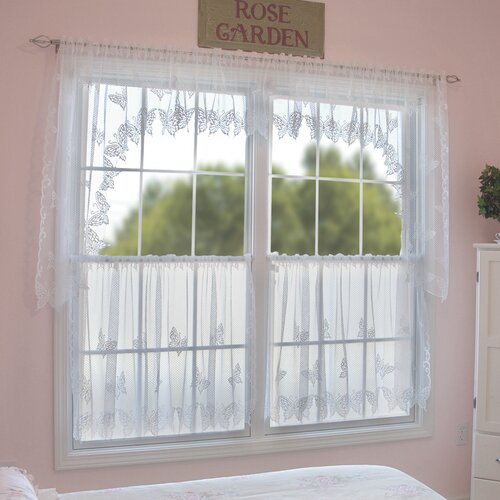 Heritage Lace Butterflies 74 Curtain Valance