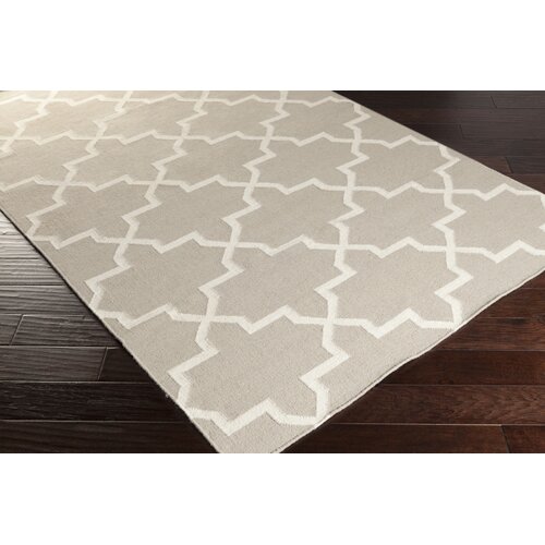 York Beige/White Geometric Reagan Area Rug by Artistic Weavers