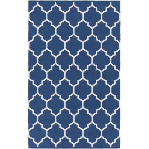 Vogue Blue Geometric Claire Area Rug by Artistic Weavers