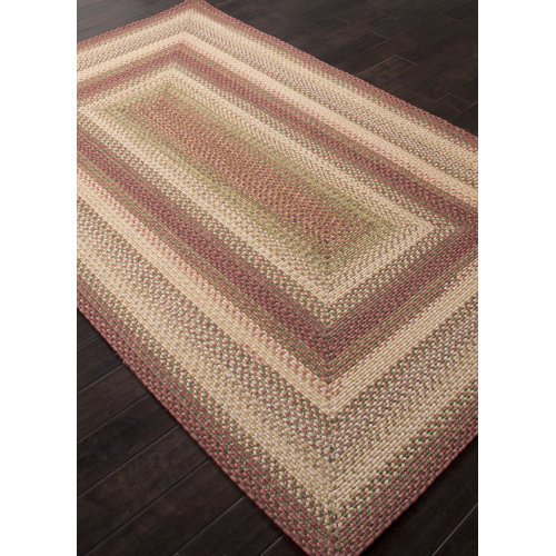 Ultra Red/Ivory Solid Area Rug by Jaipur Rugs