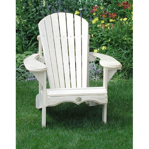 Rustic Cedar Bear Chair Adirondack Kit Pine & Reviews | Wayfair