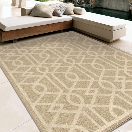 Orian Rugs Inc. Napa Beige Indoor/Outdoor Area Rug