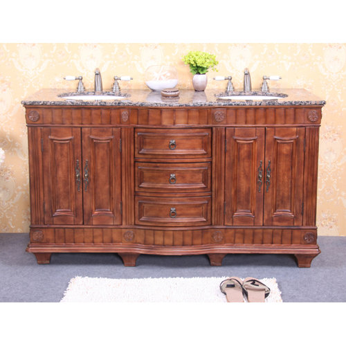 Legion Furniture 60" Double Sink Vanity Base & Reviews Wayfair