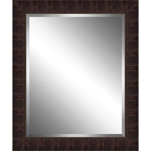 Wood Framed Beveled Plate Glass Mirror by Ashton Wall Décor LLC