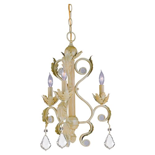 Winslow 3 Light Mini Chandelier by Crystorama