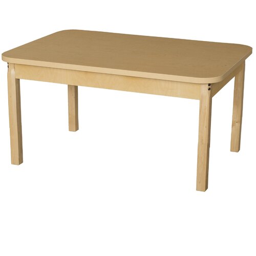 44 x 30 Rectangular Classroom Table by Wood Designs