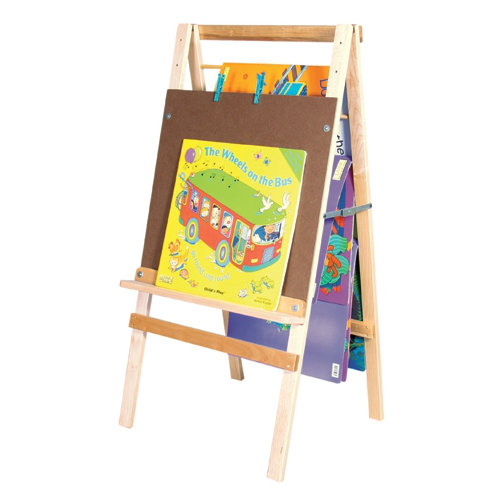 Big Book Easel and Hanging Storage Wayfair