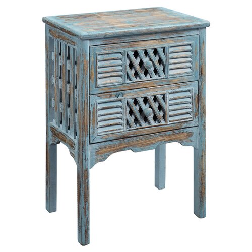 Coast to Coast Imports LLC End Table in Bali Blue