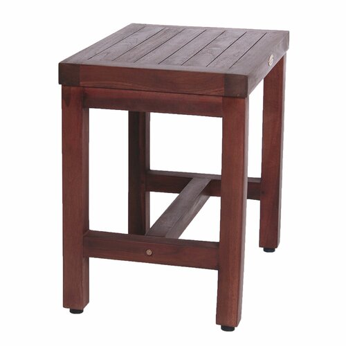 Decoteak Classic Teak Spa Shower Bench