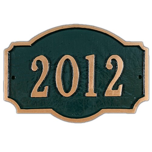 Montague Metal Products Inc. Petite Montague Address Plaque