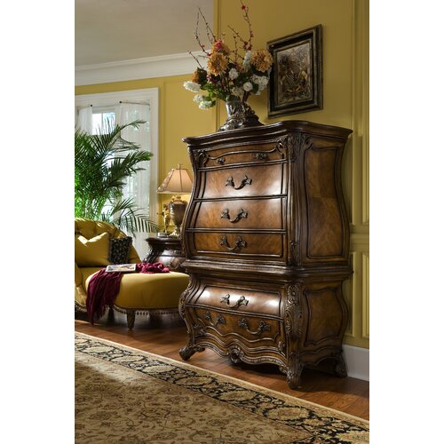 Palais Royale 6 Drawer Gentlemans Chest Base by Michael Amini