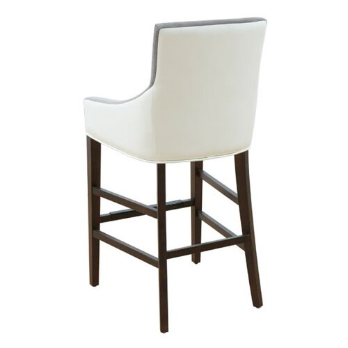 Sunpan Modern 5West Vincent 30 Bar Stool with Cushion