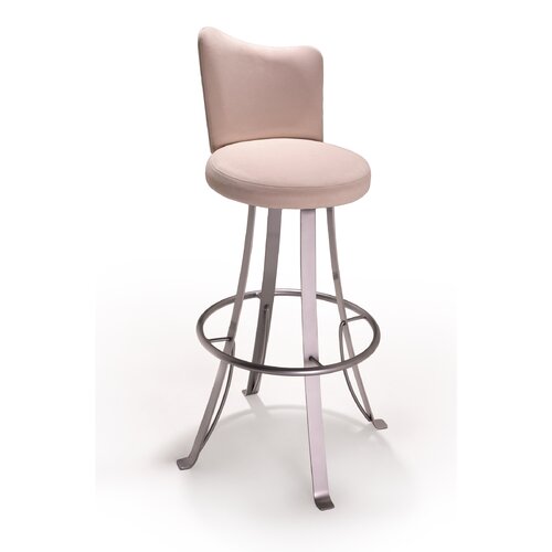 Buzz 30 Swivel Bar Stool with Cushion by Createch