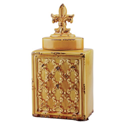 CKK Home Décor, LP Accents of Faith Worn Cross Canister