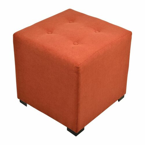 Merton 4 Button Tufted Square Ottoman by Sole Designs