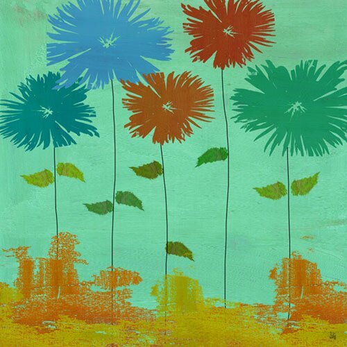 Family Flowers 1 Painting Print on Wrapped Canvas | Wayfair