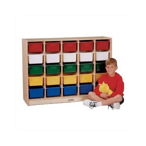 Jonti Craft E Z Glide Tray Mobile 25 Compartment Cubby