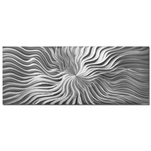 NY Artwork Metal Wall Art Flexure Original Modern Metal Artwork