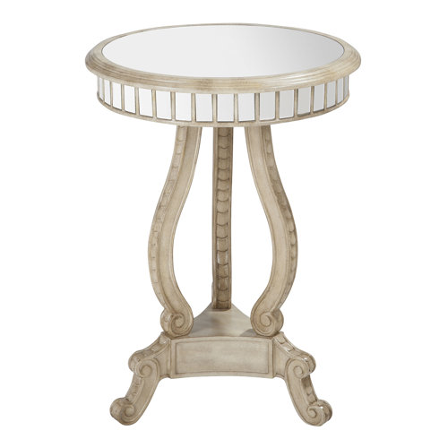 Bombay Heritage Julianna Mirrored End Table & Reviews Wayfair