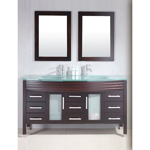 63 Double Bathroom Vanity Set by Cambridge Plumbing