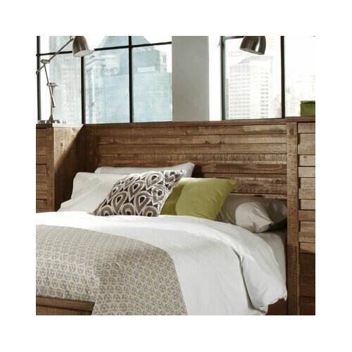 Loon Peak Blue Spruce Wood Headboard